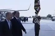 استقبال وزیر نیرو از رئیس جمهور تاجیکستان