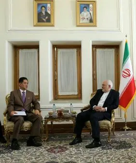 دیدار سفیر کره جنوبی در تهران با محمد جواد ظریف