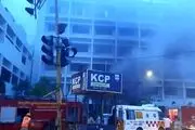 مرگ 13 کرونایی به دلیل آتش‌سوزی در بیمارستانی در هند