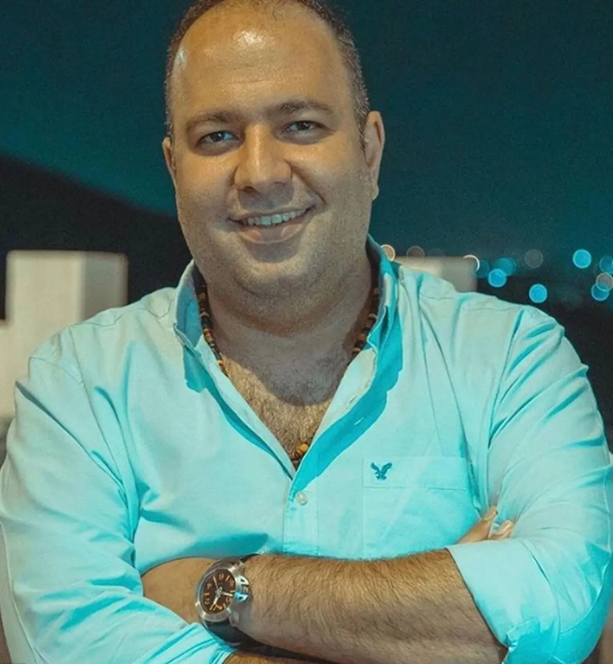 ماشین‌شخصی علی اوجی و‌نرگس محمدی / عکس