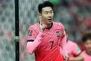 واکنش سون هئونگ مین به پیروزی کره جنوبی مقابل ایران