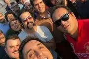 سلفی عوامل سریال «لیسانسه‌ها»