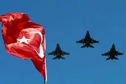 ۵ تروریست «پ‌ک‌ک» در حملات هوائی ترکیه کشته شدند