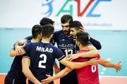 تیم ملی والیبال ایران از دیوار چین گذشت
