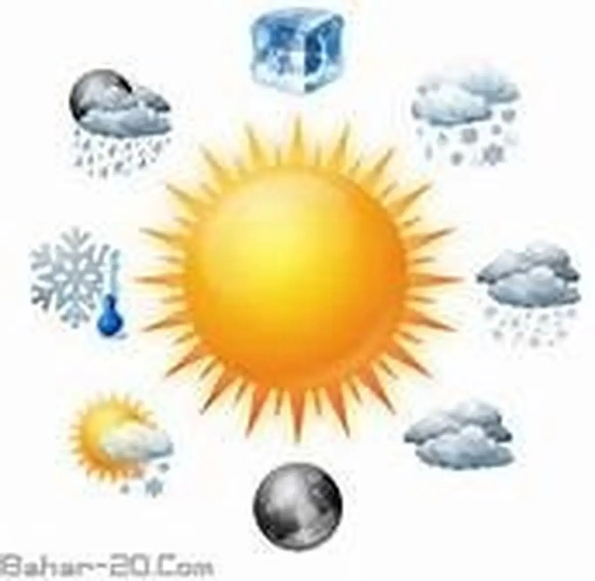 پیش‌بینی وزش بادهایی با سرعت ۳۰ تا ۴۵ کیلومتر بر ساعت برای برخی مناطق
