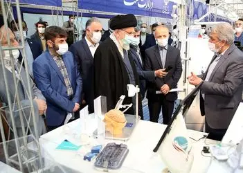 رهبر انقلاب صبح امروز از نمایشگاه توانمندی‌های صنعتی بازدید کردند/گزارش تصویری
