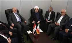 روحانی: ایران از هیچ کمکی برای ثبات و امنیت در عراق دریغ نمی‌کند