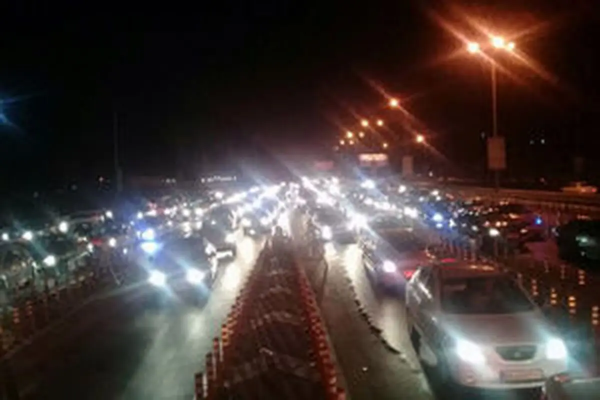 مسدود شدن محور هراز از ساعت ۲۰ امشب 