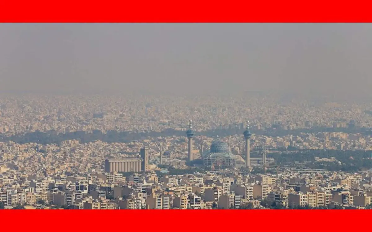 شاخص آلودگی هوای مشهد امروز یکشنبه ۱۲ آذر ۱۴۰۲
