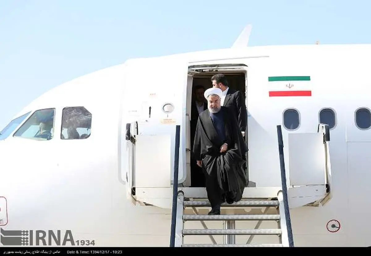 روحانی به پایتخت طبیعت ایران می رود