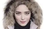 دوستی بهنوش طباطبایی با یک طوطی