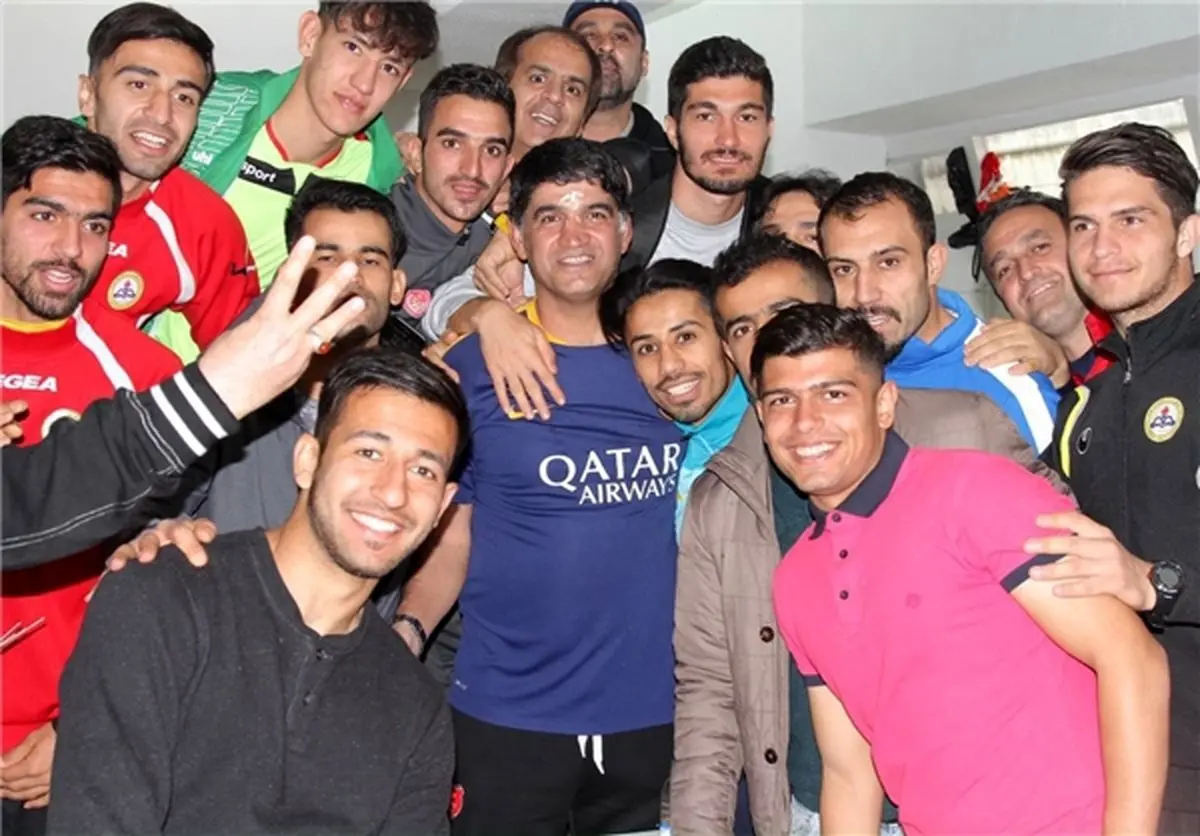 جشن تولد غلامپور با حضور یک پرسپولیسی+عکس