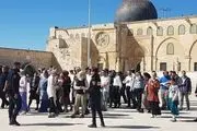 یورش صهیونیست‌ها به مسجدالاقصی 