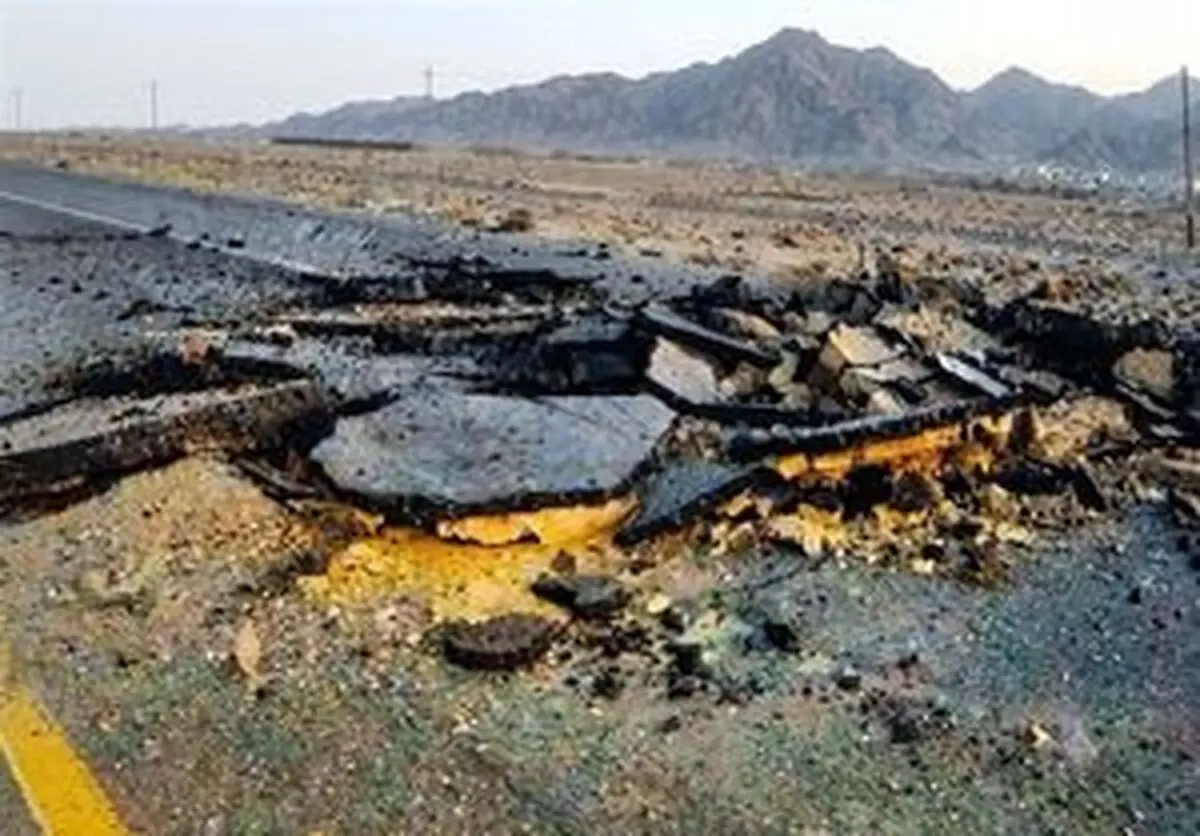 انفجار بمب جاده‌ای در مسیر ترانزیتی زاهدان - خاش
