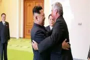 دیدار رئیس‌جمهور کوبا در پیونگ یانگ با رهبر کره شمالی