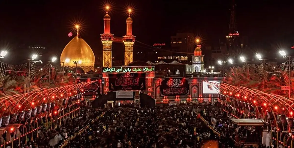 عزاداری ایرانیان برای شهادت امام صادق(ع) در کربلا
