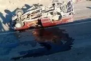 تصادف در محور خاش ـ سراوان ‌۹ نفر کشته و ۲۱ نفر مجروح برجای گذاشت + تصاویر 