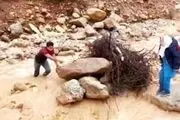 ببینید| معلم فداکار  بختیاری جان دو کودک را نجات داد

