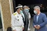امیر دریادار خانزادی عازم جزیره ریونیون شد