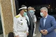 امیر دریادار خانزادی عازم جزیره ریونیون شد