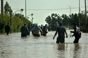 اسکان سیل زدگان خوزستان در واگن‌های قطار/ عکس