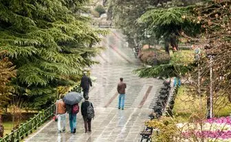 باران جای گرمای تهران را می گیرد