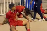 اتفاق عجیب در فوتبال ایران + فیلم