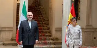 دیدار ظریف با وزیر خارجه اسپانیا 