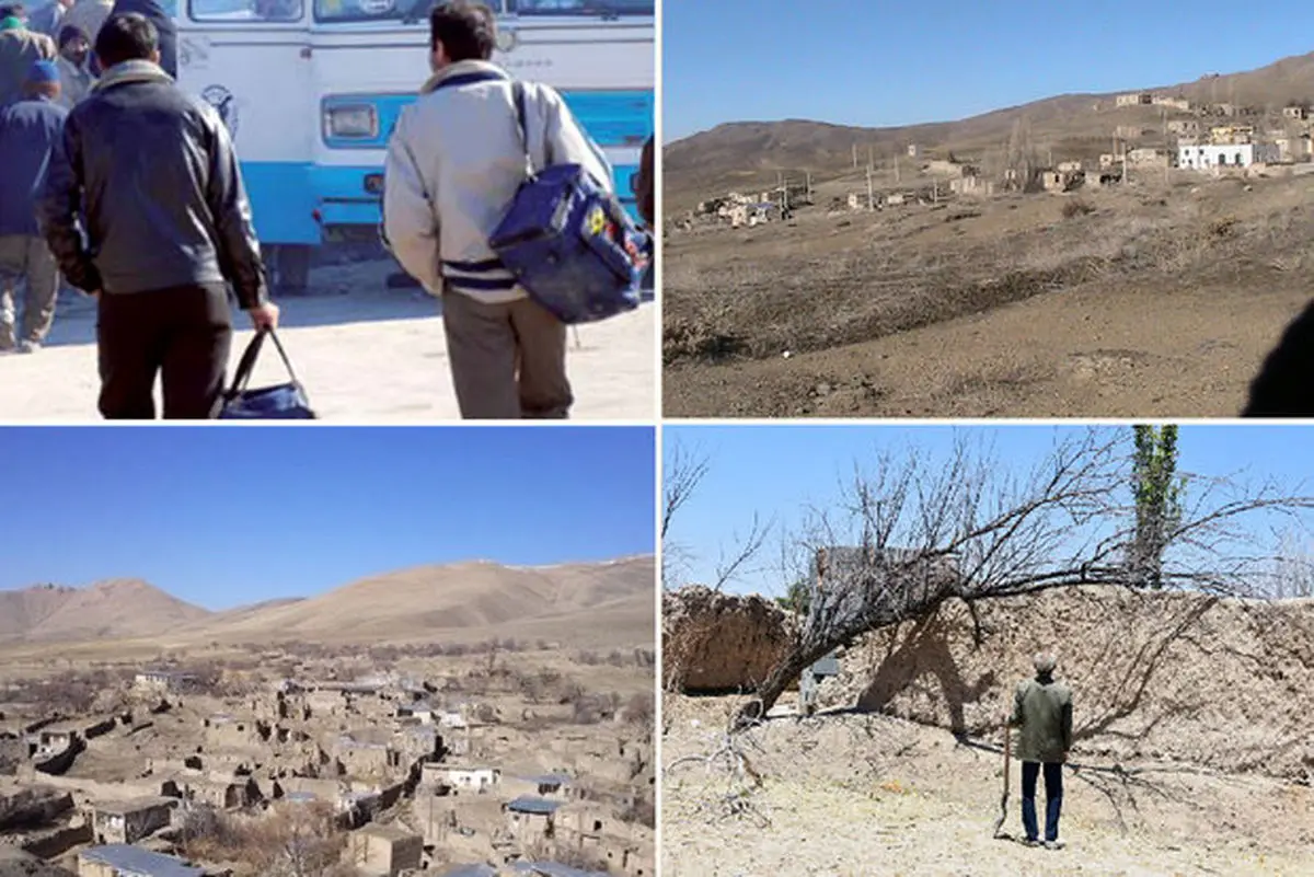 «بیآبی» سیلِ مهاجرت به راه انداخت؛ ۱۷۰۰ روستا خالی از سکنه شد