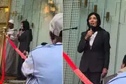 حجاب فرماندار نیویورک در مسجد