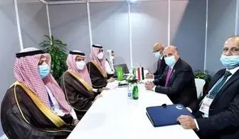 دیدار فواد حسین با وزیر خارجه عربستان