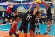 مدافع عنوان قهرمانی مغلوب تیم ملی ب والیبال ایران شد