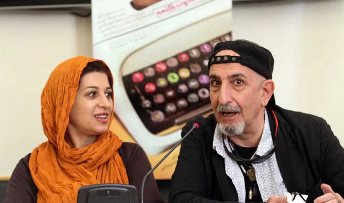 زوج هنرمند سینما و تلویزیون در یک قاب/عکس
