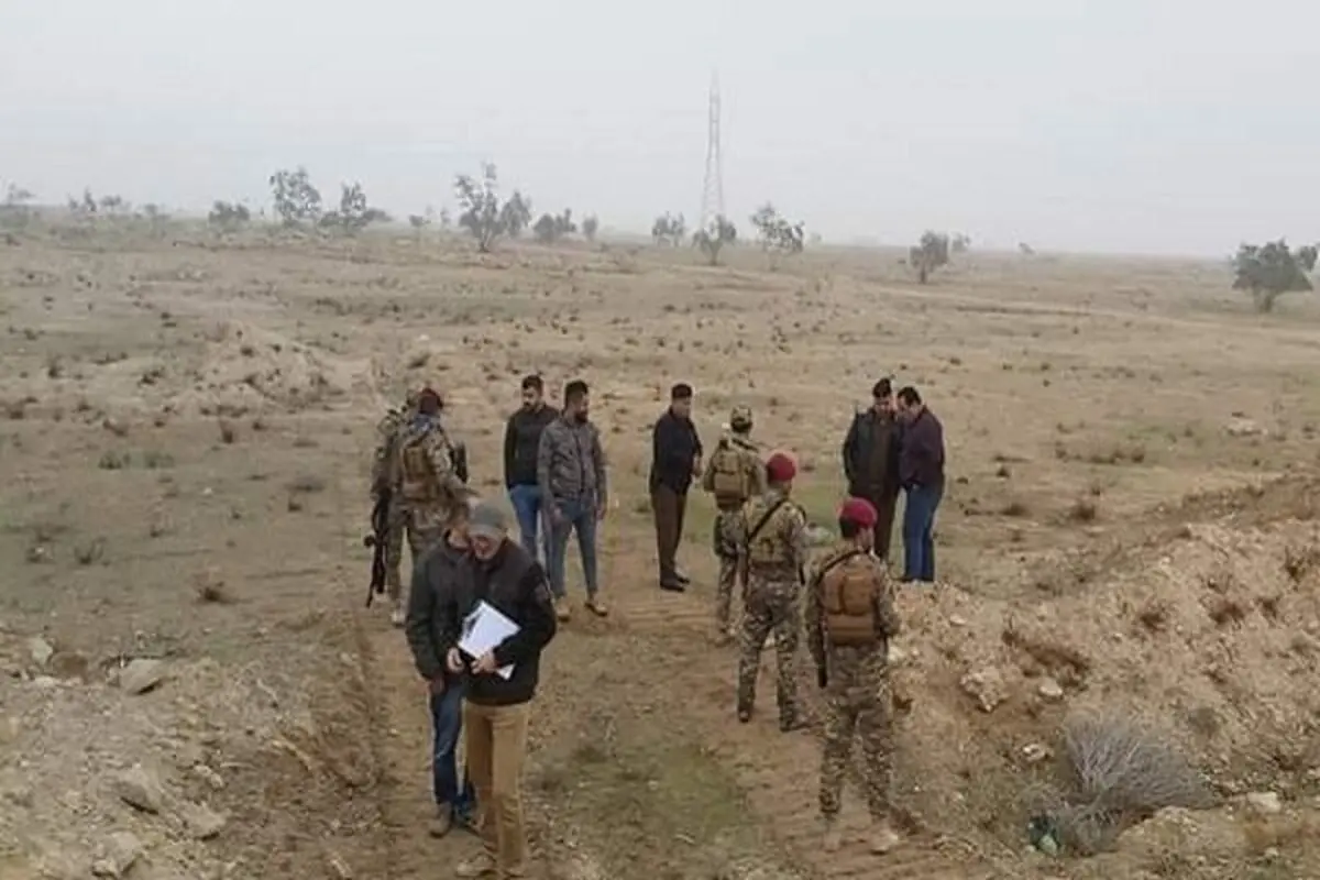 کشف یک گور دسته جمعی در فلوجه عراق+تصاویر