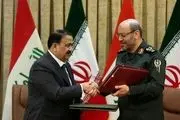 امضای تفاهم‌نامه همکاری‌های نظامی ایران و عراق