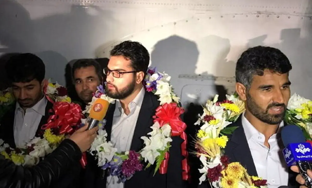 چهار مرزبان ایرانی ربودهشده وارد تهران شدند