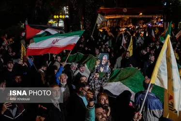 خوشحالی مردم تهران از حمله ایران به اسرائیل/ گزارش تصویری