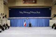 ترجمه آیه نصب شده در دیدار خانواده شهید سلیمانی با رهبر انقلاب
