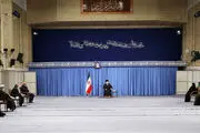 ترجمه آیه نصب شده در دیدار خانواده شهید سلیمانی با رهبر انقلاب
