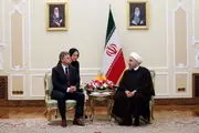 دیدار رئیس مجلس ملی مجارستان با روحانی