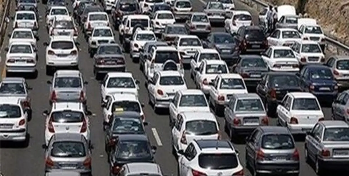 ترافیک سنگین در مسیرهای خروجی شمال