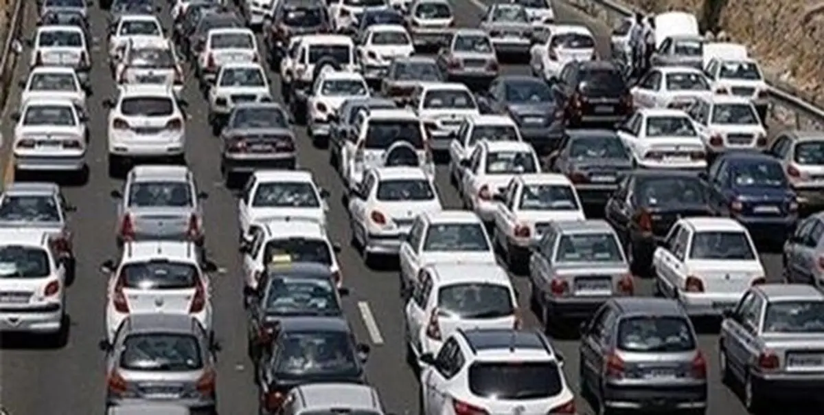 ترافیک سنگین در مسیرهای خروجی شمال