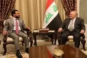 دیدار نخست وزیر با رئیس جدید پارلمان عراق