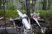 سقوط یک هواپیمای سبک در حومه مسکو 