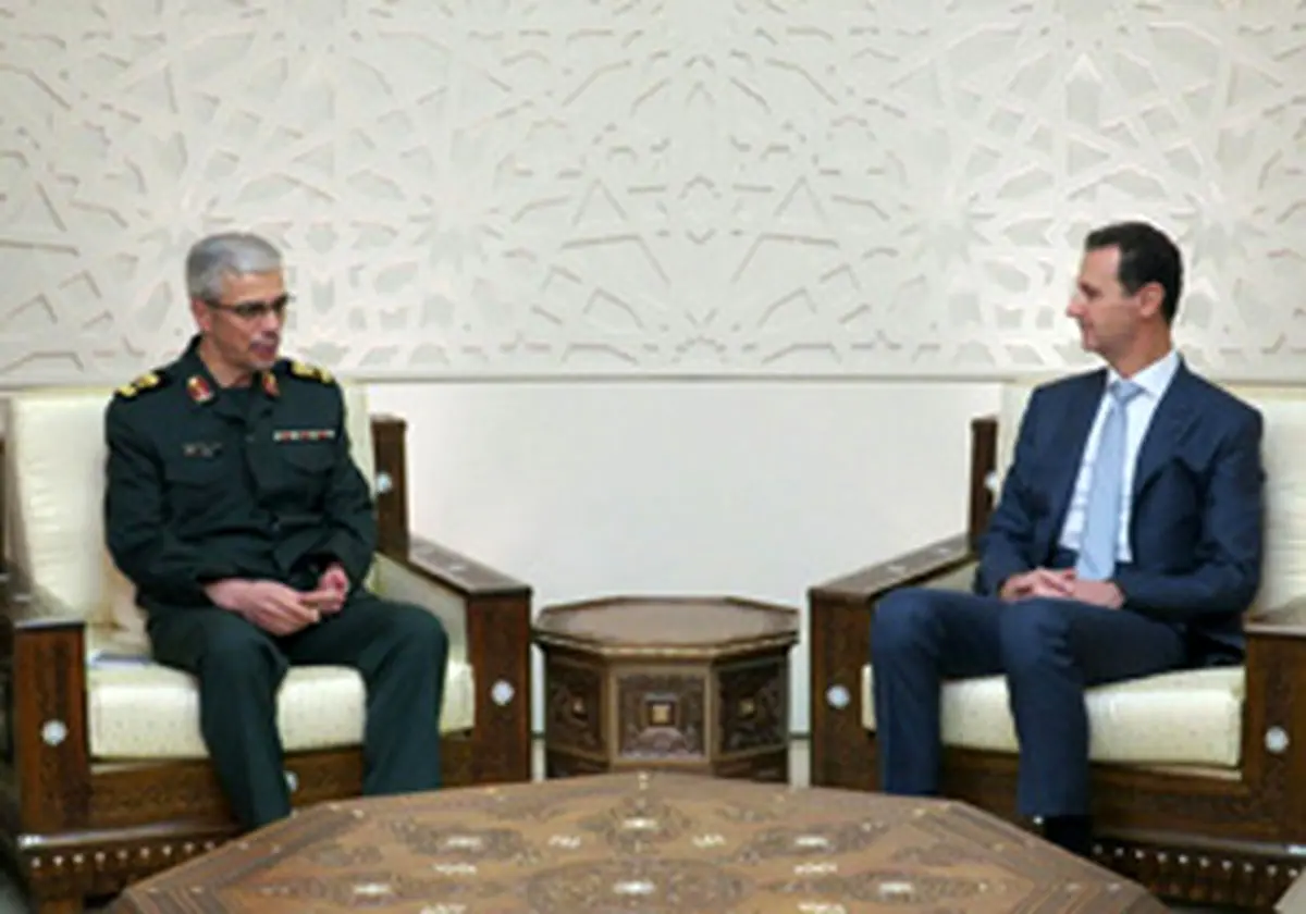 دیدار سرلشکر باقری با بشار اسد