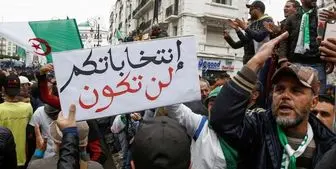 تظاهرات علیه انتخابات در الجزائر یک هفته مانده به انتخابات ریاست‌جمهوری