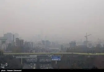 مراقب سلامتی خود باشید/ هوای پایتخت آلوده است