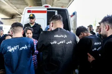 بازسازی صحنه زورگیری اتوبان صدر/ گزارش تصویری