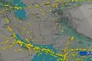 آخرین وضعیت آسمان پاکستان پس از حمله هند 