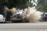 انفجار خودروی بمب گذاری شده عدن یمن
